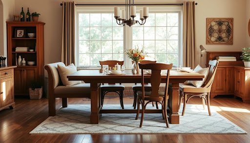 Back Dining Bench