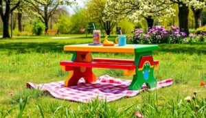 kids picnic table